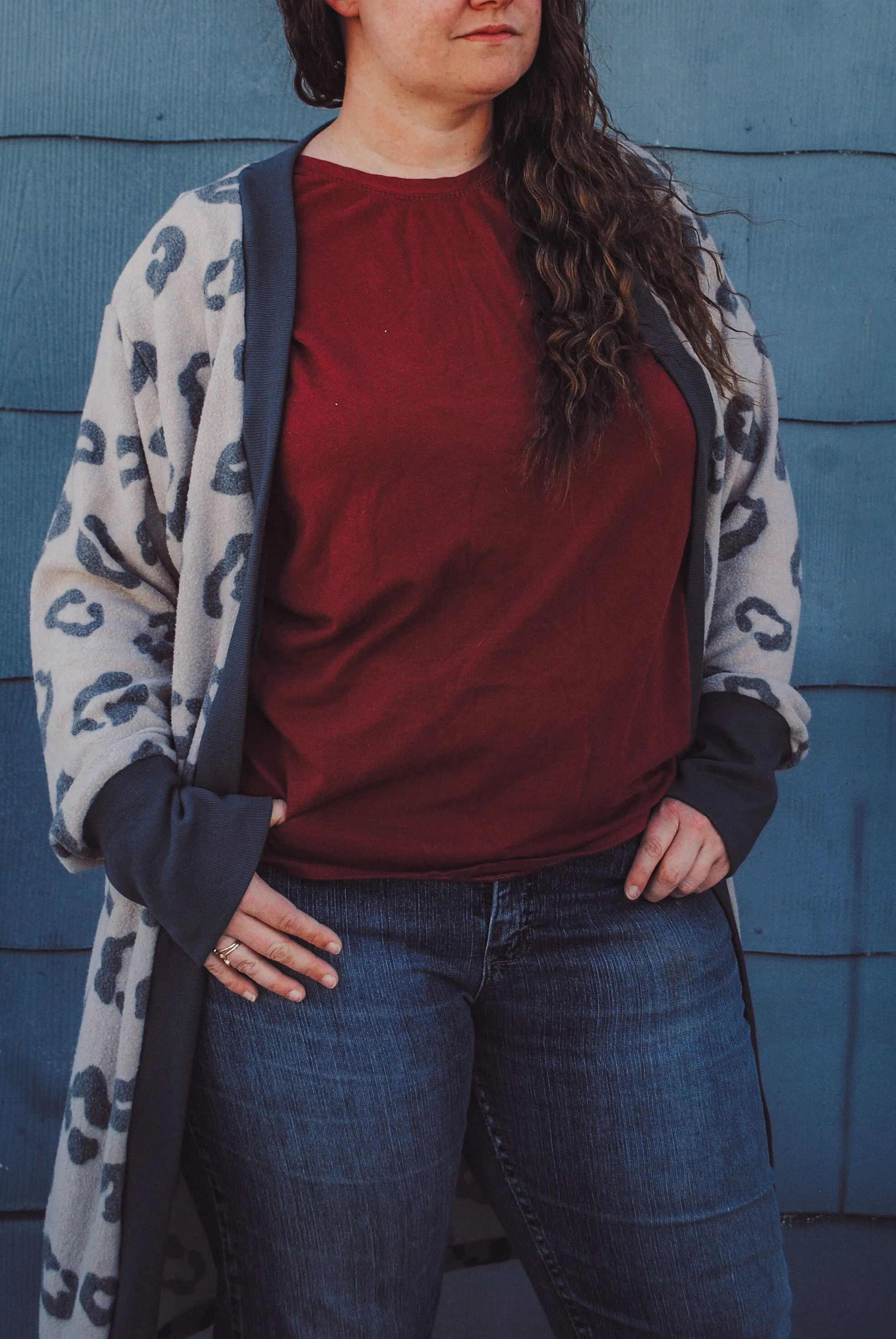 Adult Niagara Cardigan Digital Sewing Pattern Sizes 0-32