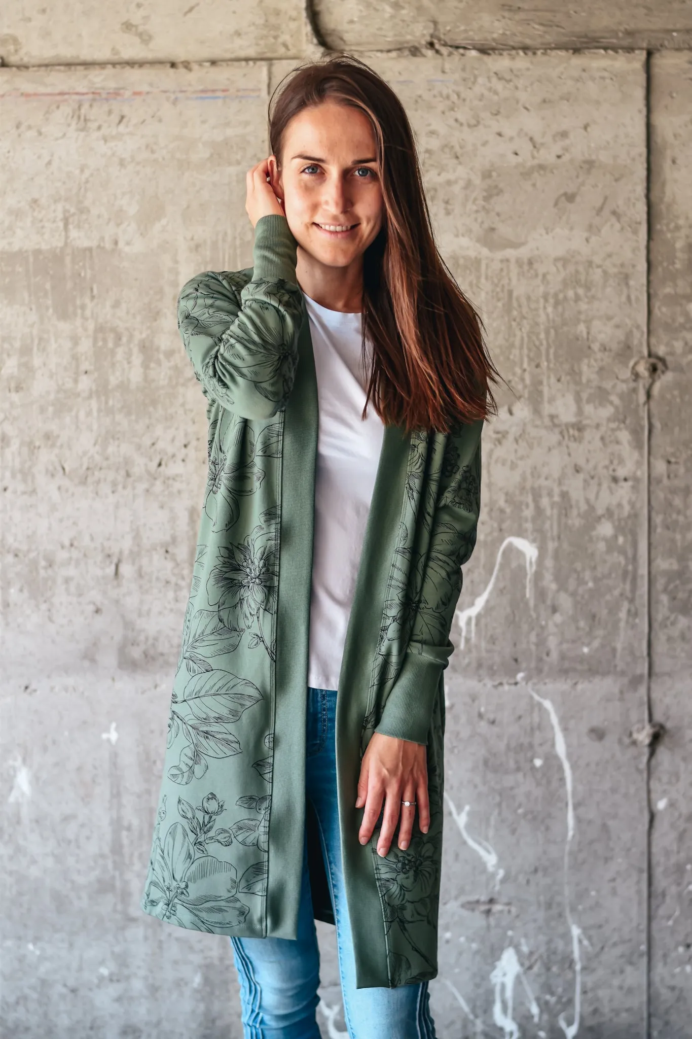 Adult Niagara Cardigan Digital Sewing Pattern Sizes 0-32