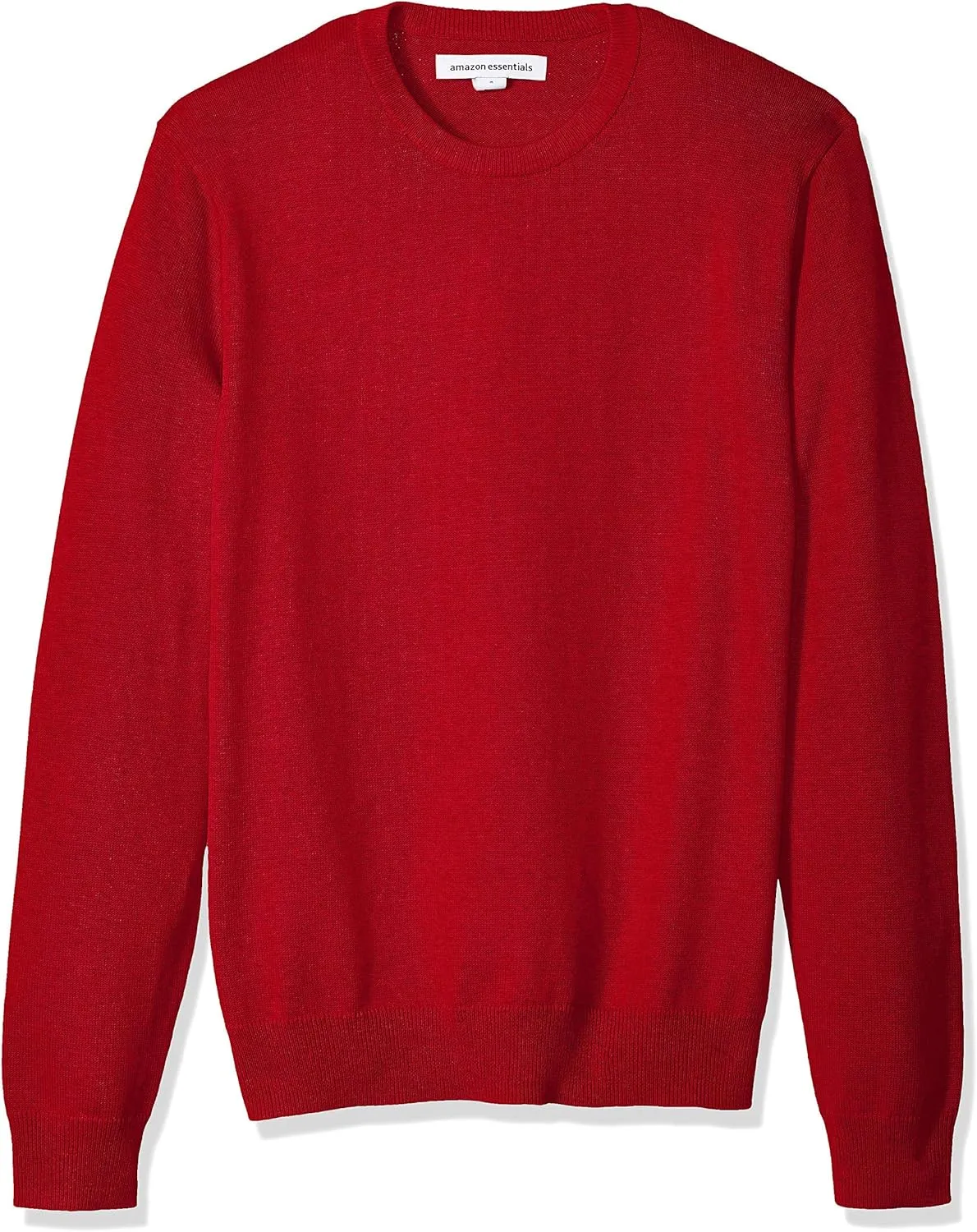 Amazon Essentials Men's Crewneck Sweater, 100% Cotton, Big & Tall Options Available