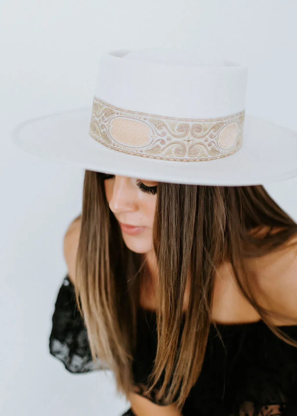 Bethany Wool Felt Rancher Hat