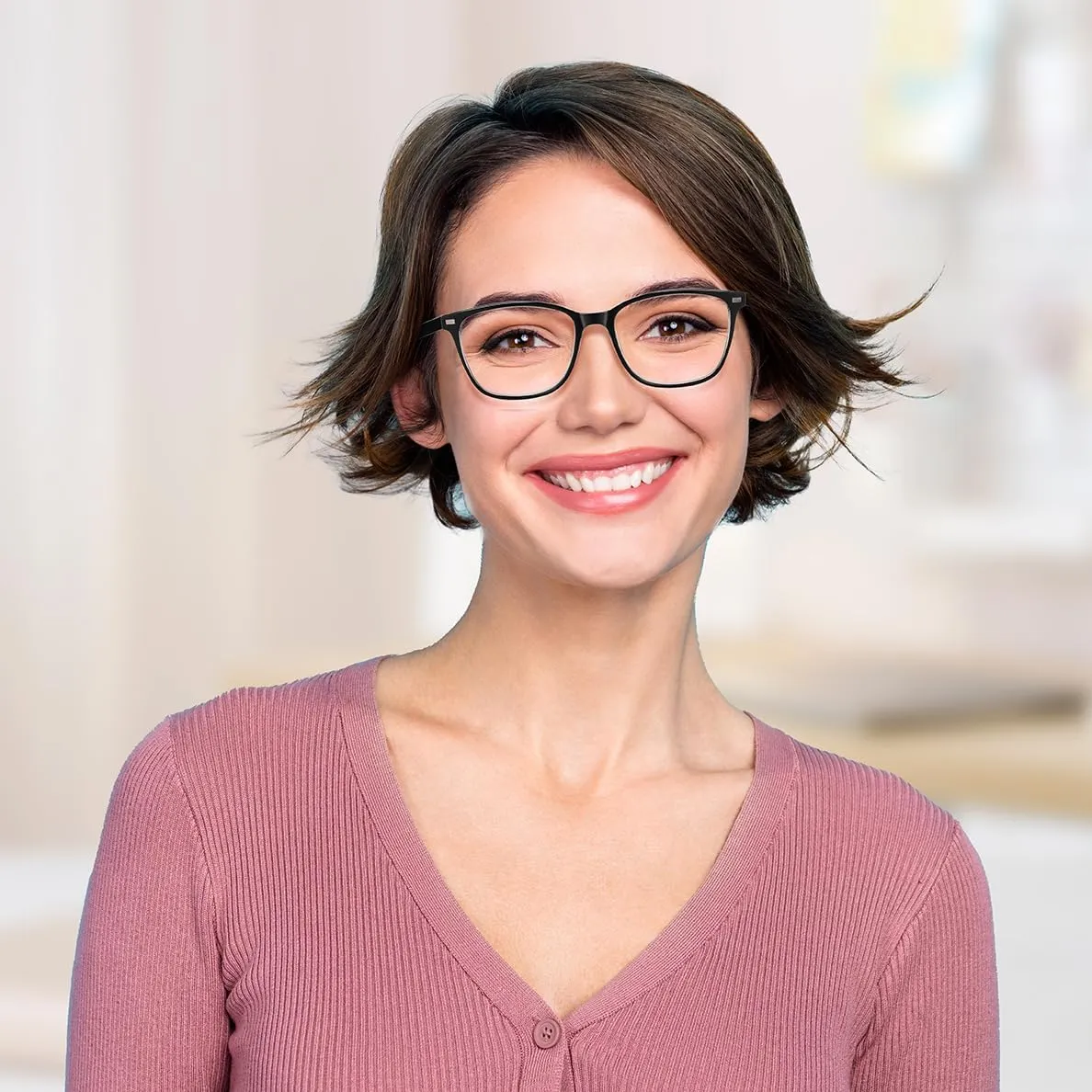 Blue Light Blocking Reading Glasses for Women TR90 Frame Metal Spring Hinges Readers for Women