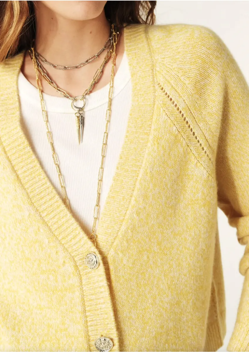 Carila Cardigan Yellow