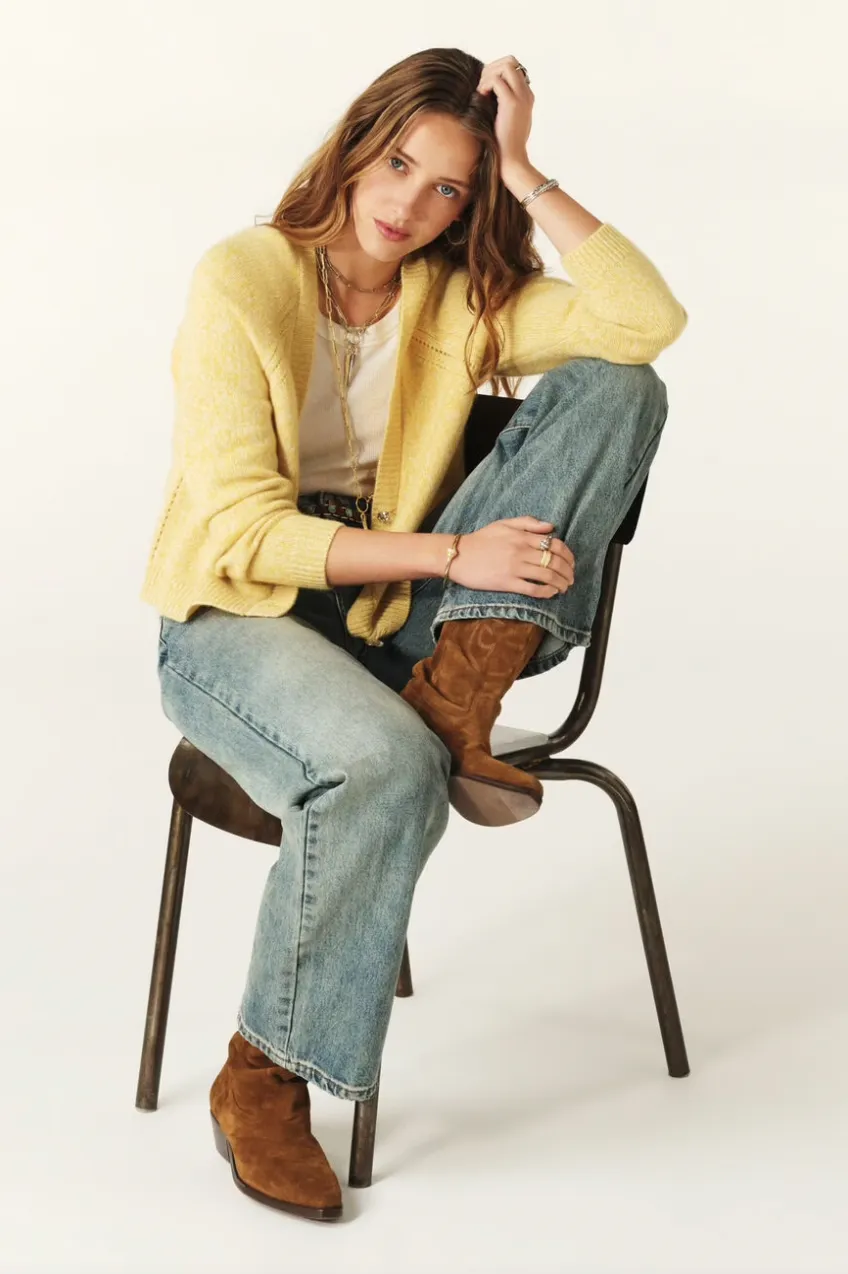 Carila Cardigan Yellow