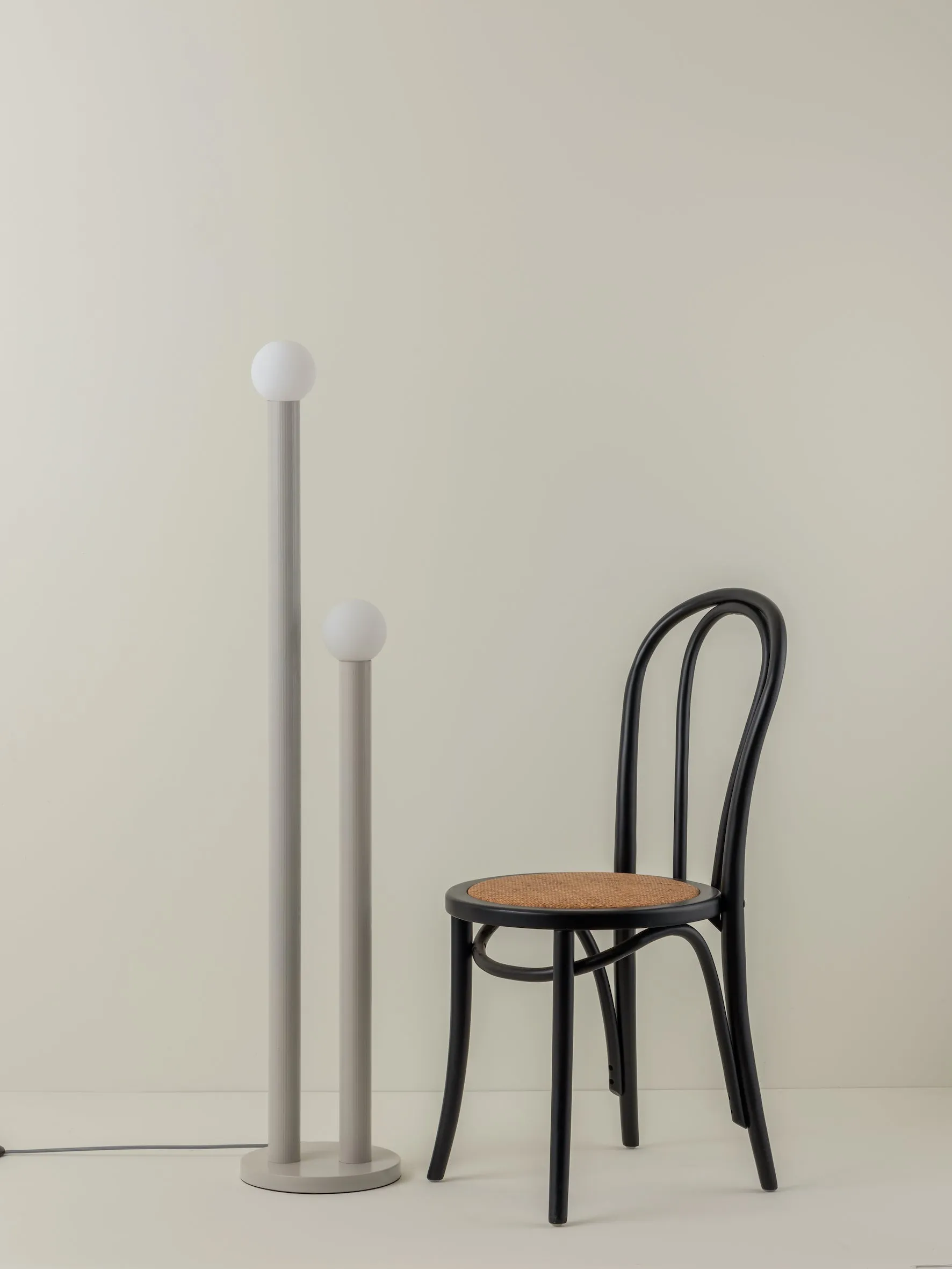 Chubes - 2 light warm white floor lamp