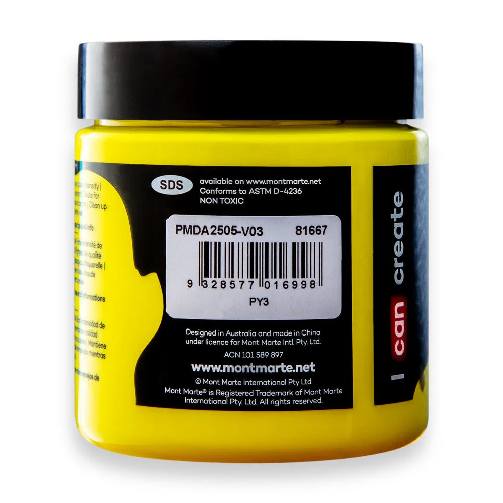 Dimension Acrylic Premium 250ml (8.5 US fl.oz) - Lemon Yellow