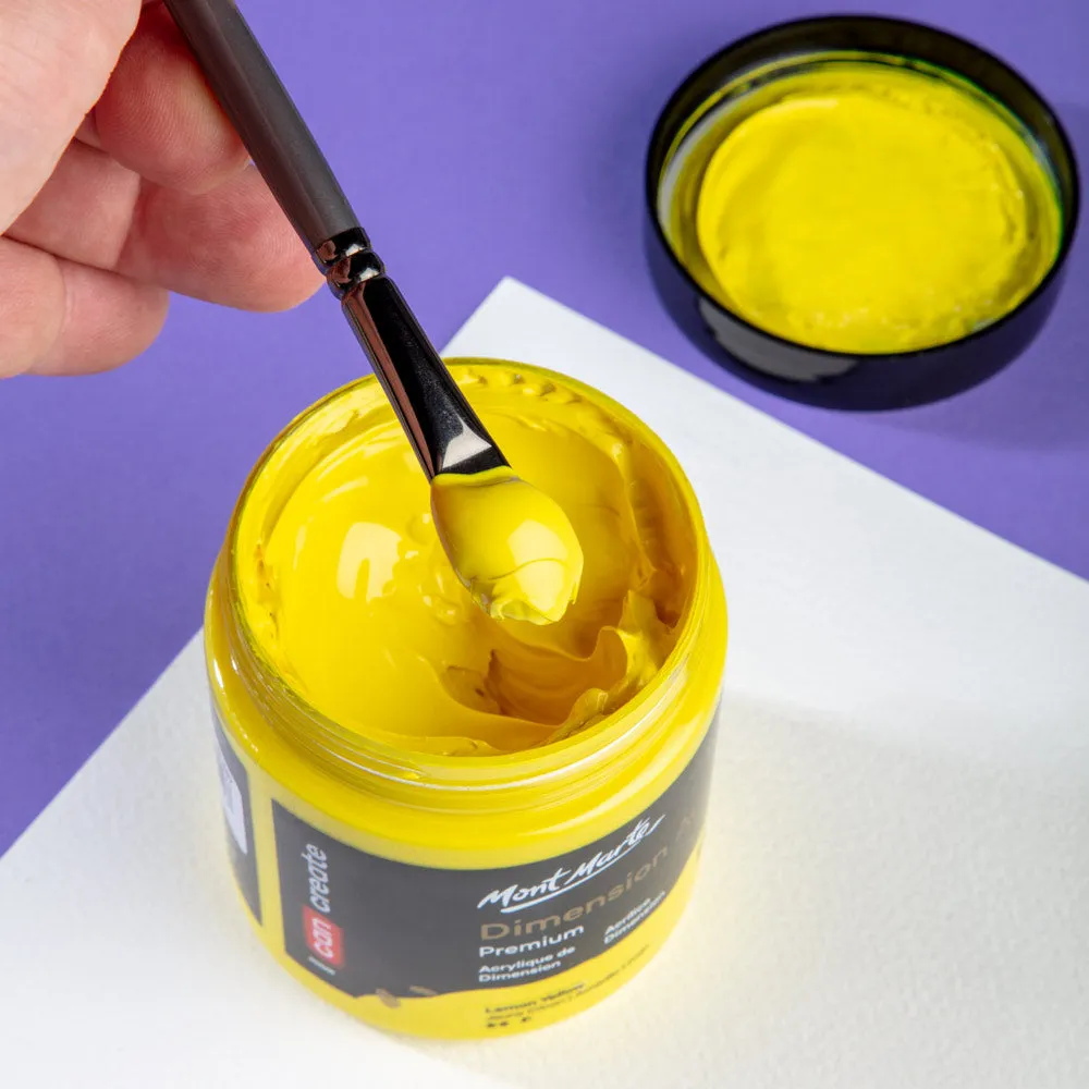 Dimension Acrylic Premium 250ml (8.5 US fl.oz) - Lemon Yellow