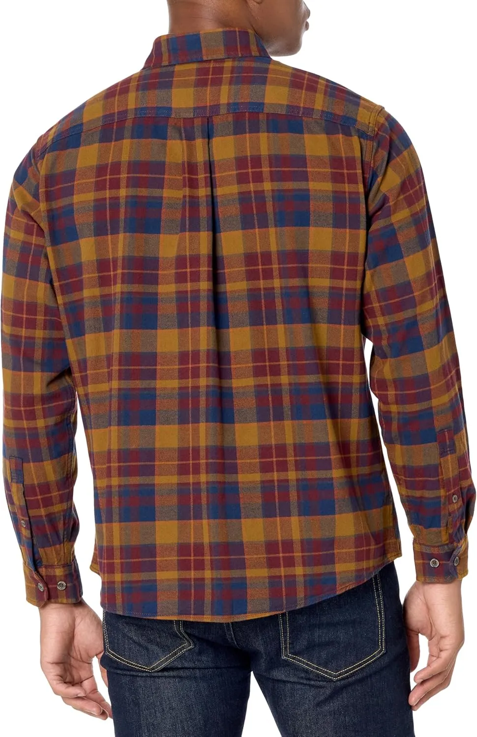 Eddie Bauer Men's Classic Fit Favorite Long-Sleeve Flannel Shirt