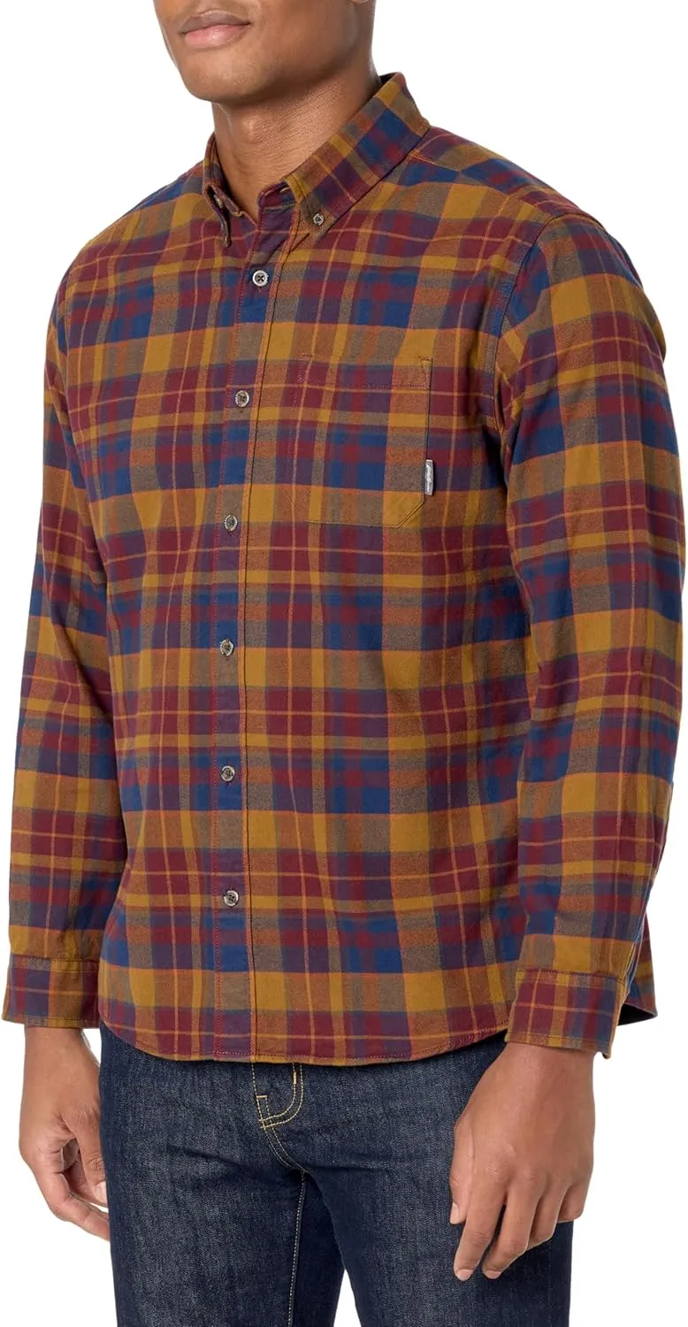 Eddie Bauer Men's Classic Fit Favorite Long-Sleeve Flannel Shirt