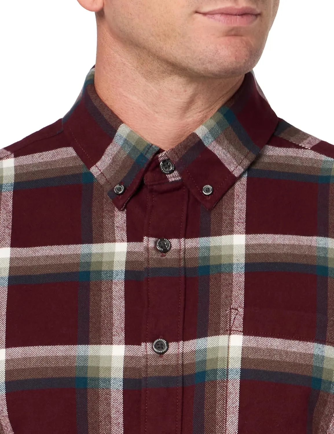 Eddie Bauer Men's Classic Fit Favorite Long-Sleeve Flannel Shirt