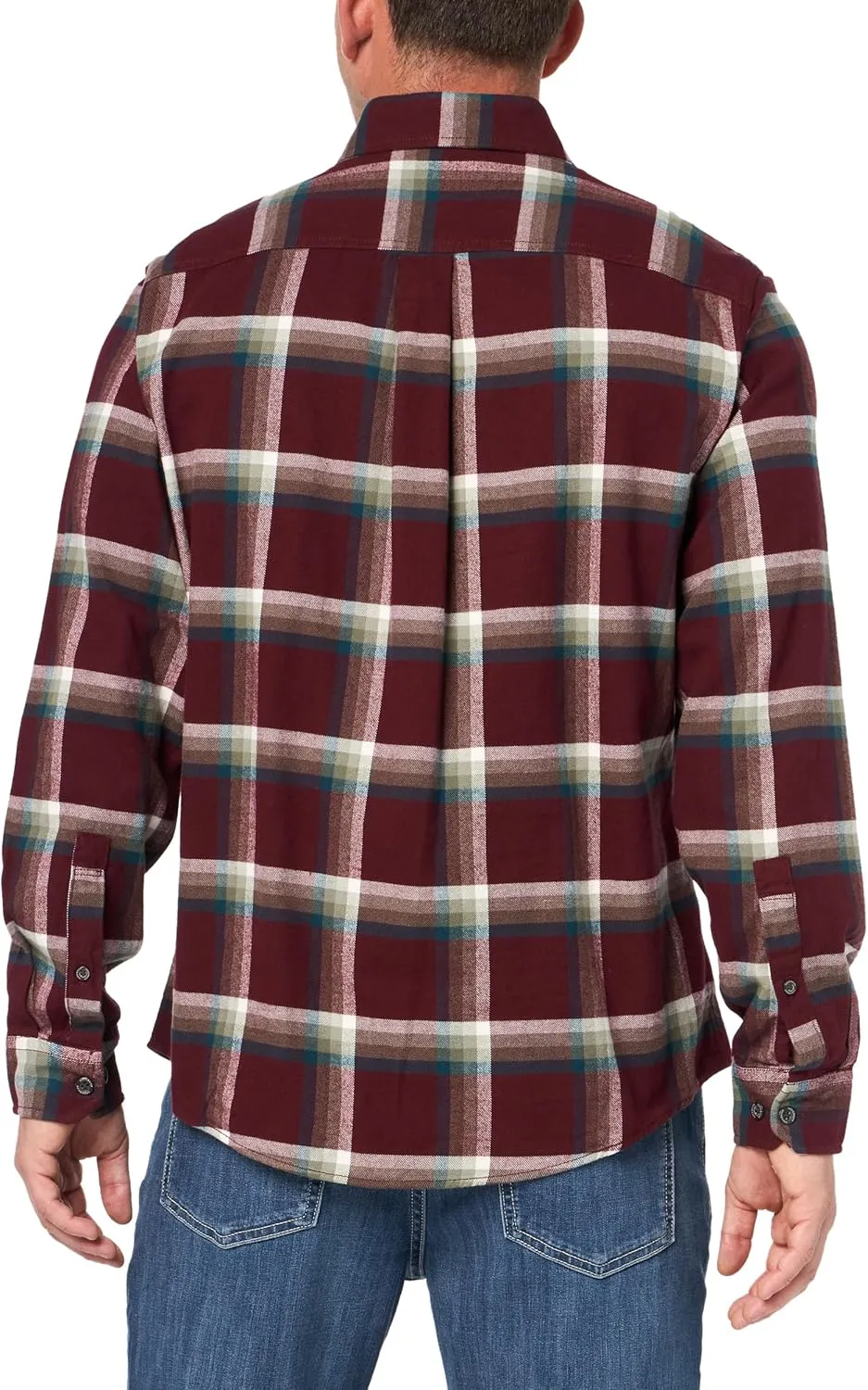 Eddie Bauer Men's Classic Fit Favorite Long-Sleeve Flannel Shirt