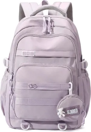 EKUIZAI Large Capacity Backpack for Girls Elementary School bag Middle School Bookbag for Teen Girls-Boys