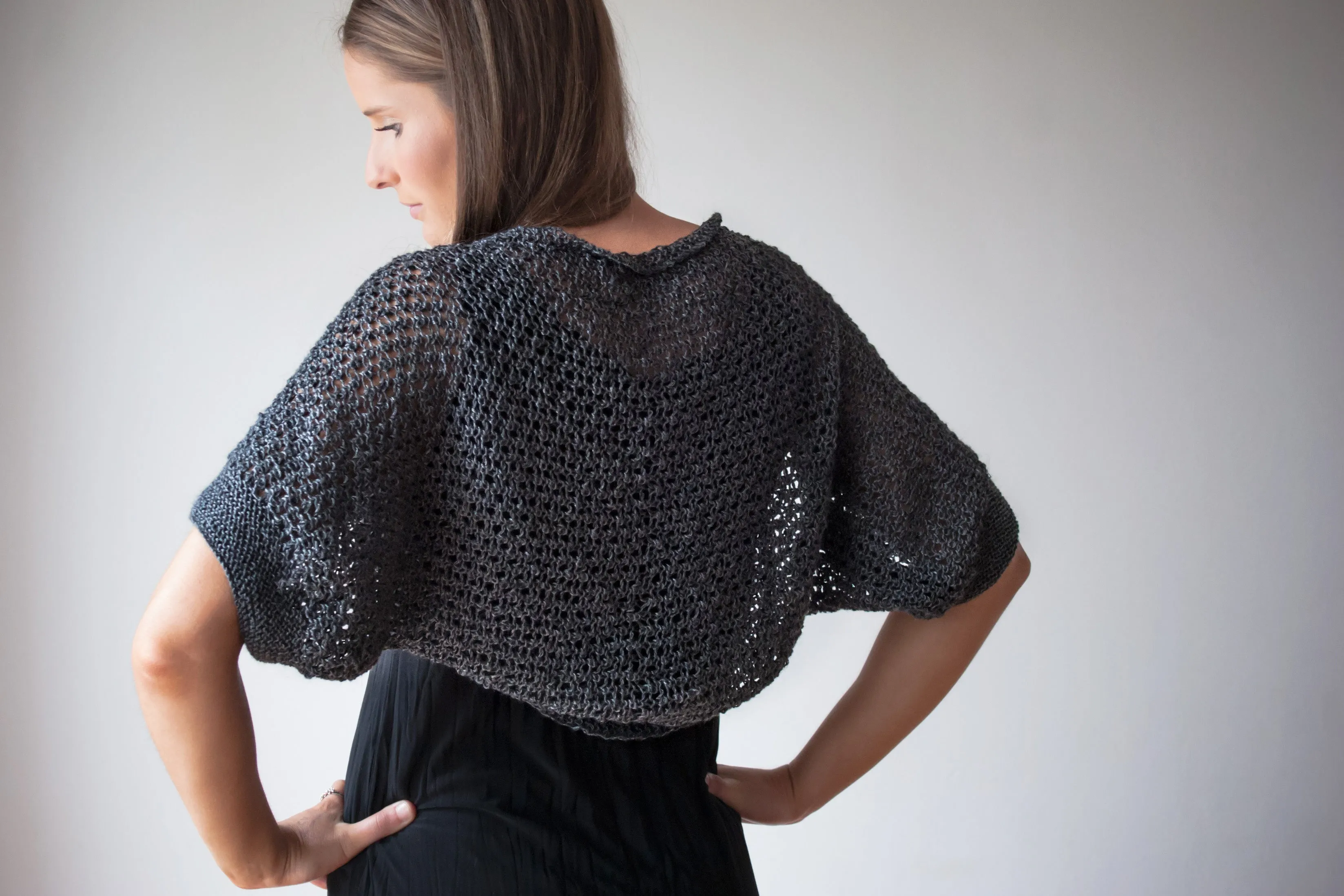 FREE Fusion Summer Open Knit Shrug Pattern