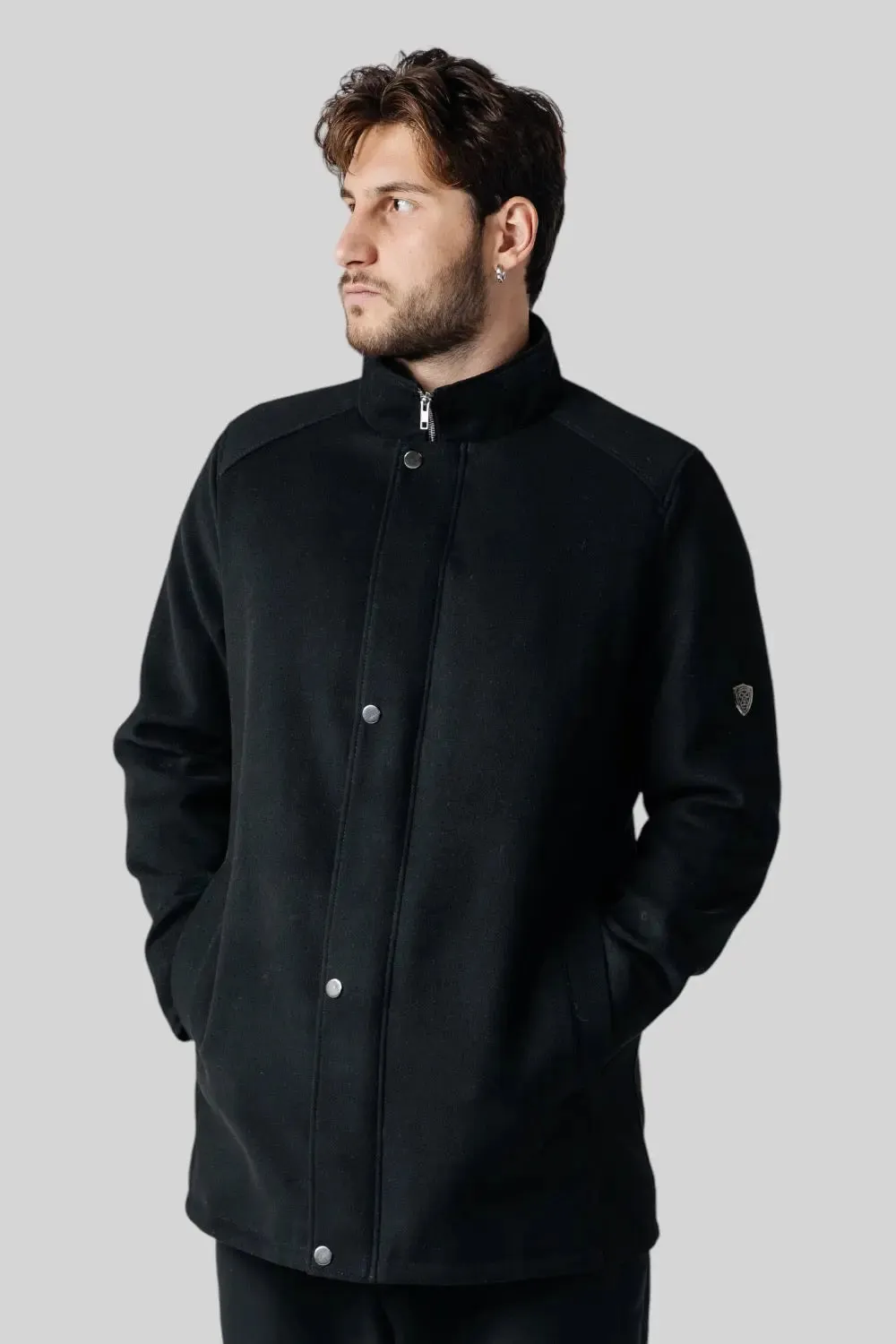 Giorgio Coat with Shearling Lining