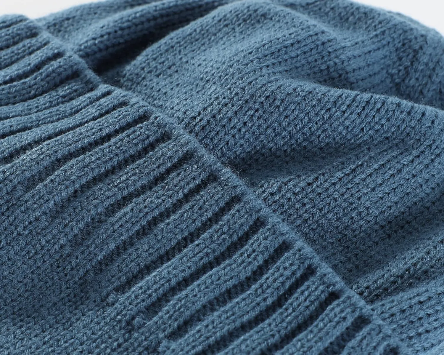 Home Prefer Mens Winter Hat Knit Earflap Hat Stocking Caps with Ears Beanie Hat