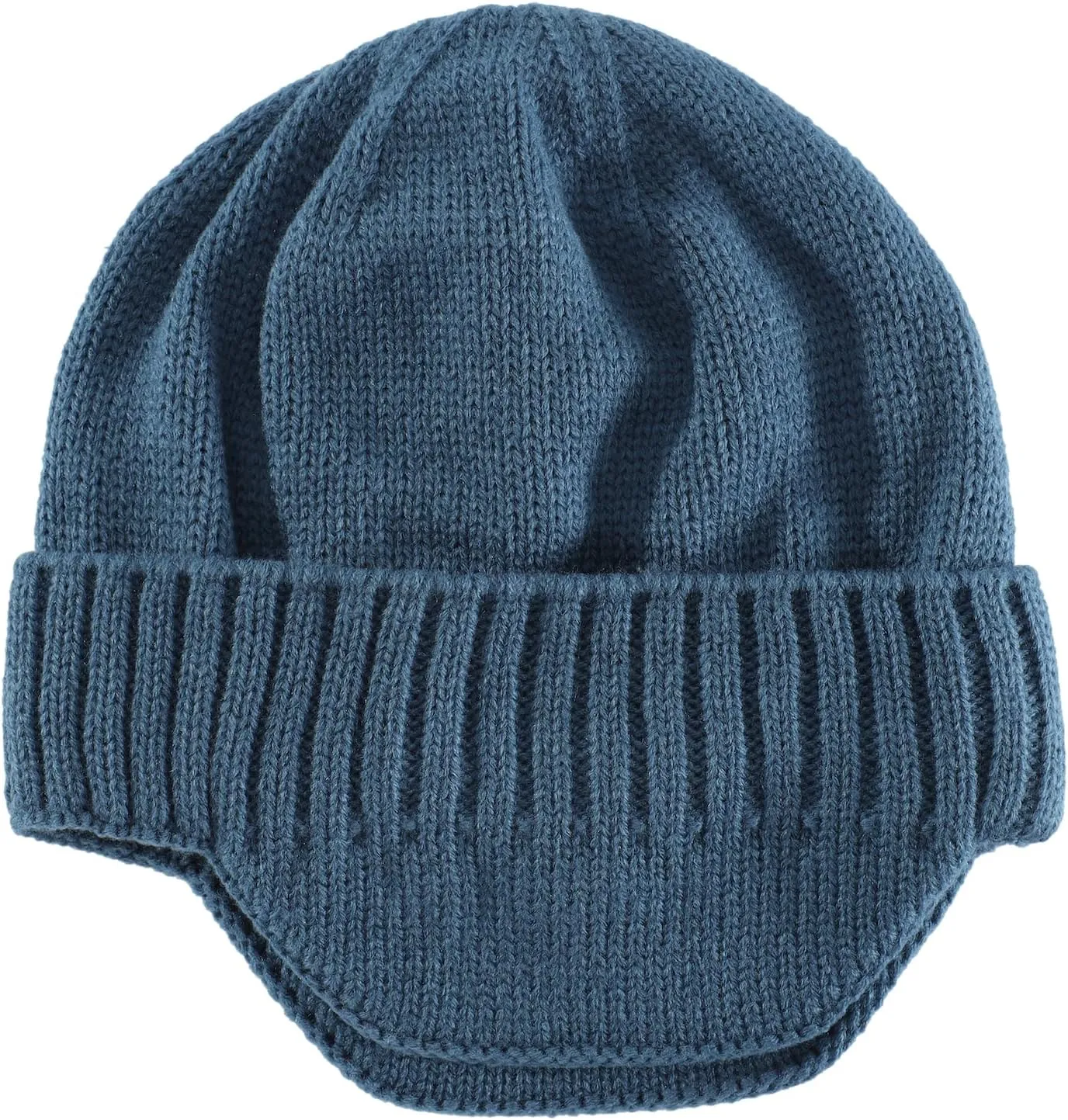 Home Prefer Mens Winter Hat Knit Earflap Hat Stocking Caps with Ears Beanie Hat
