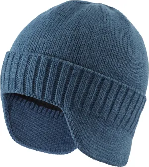 Home Prefer Mens Winter Hat Knit Earflap Hat Stocking Caps with Ears Beanie Hat