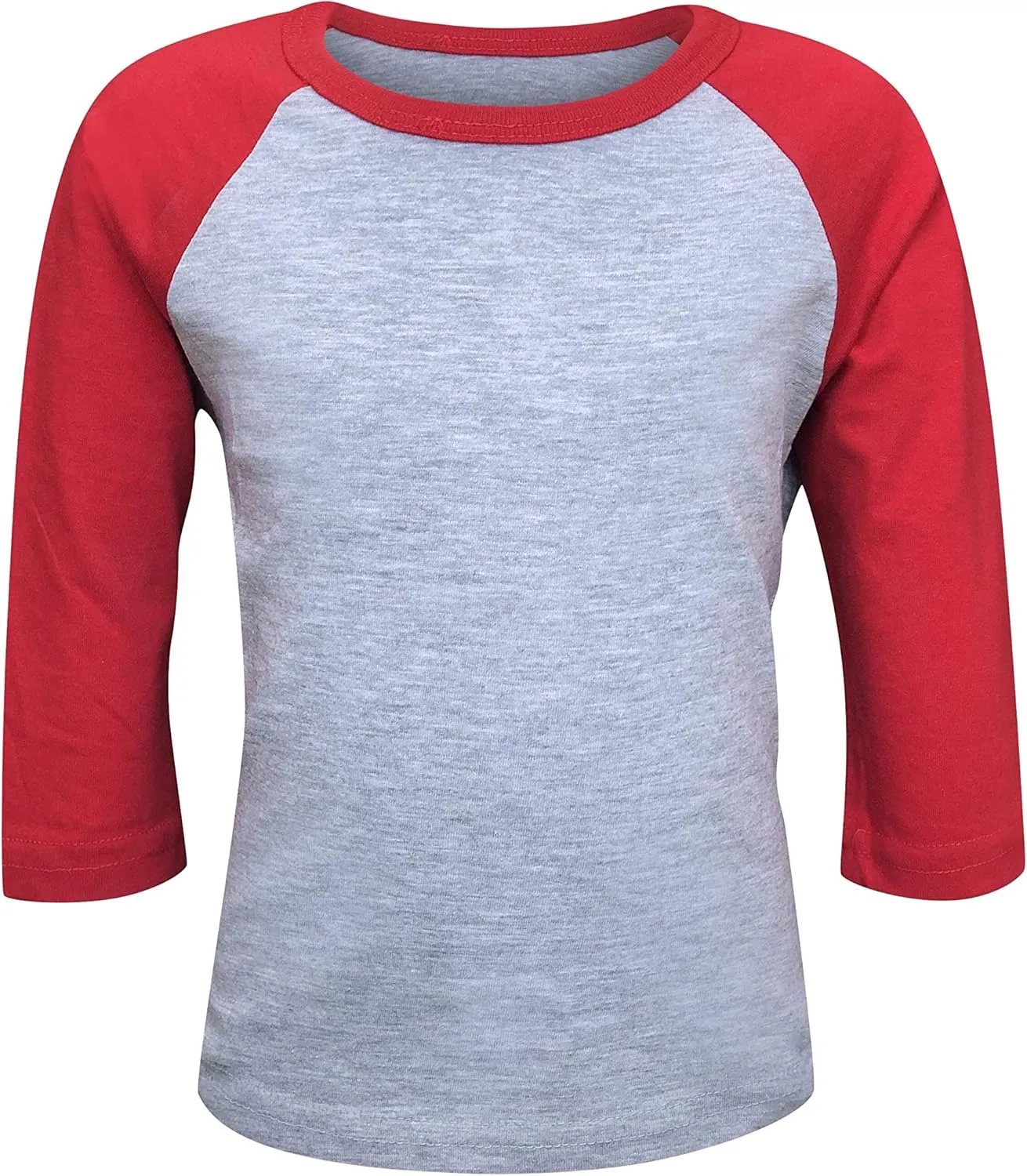 ILTEX Kids & Youth Baseball Raglan T-Shirt 3/4 Sleeve Infant Toddler Youth Athletic Jersey Sports Casual (20  Colors)