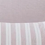 Izeda Pillowcase [Dark red/White]