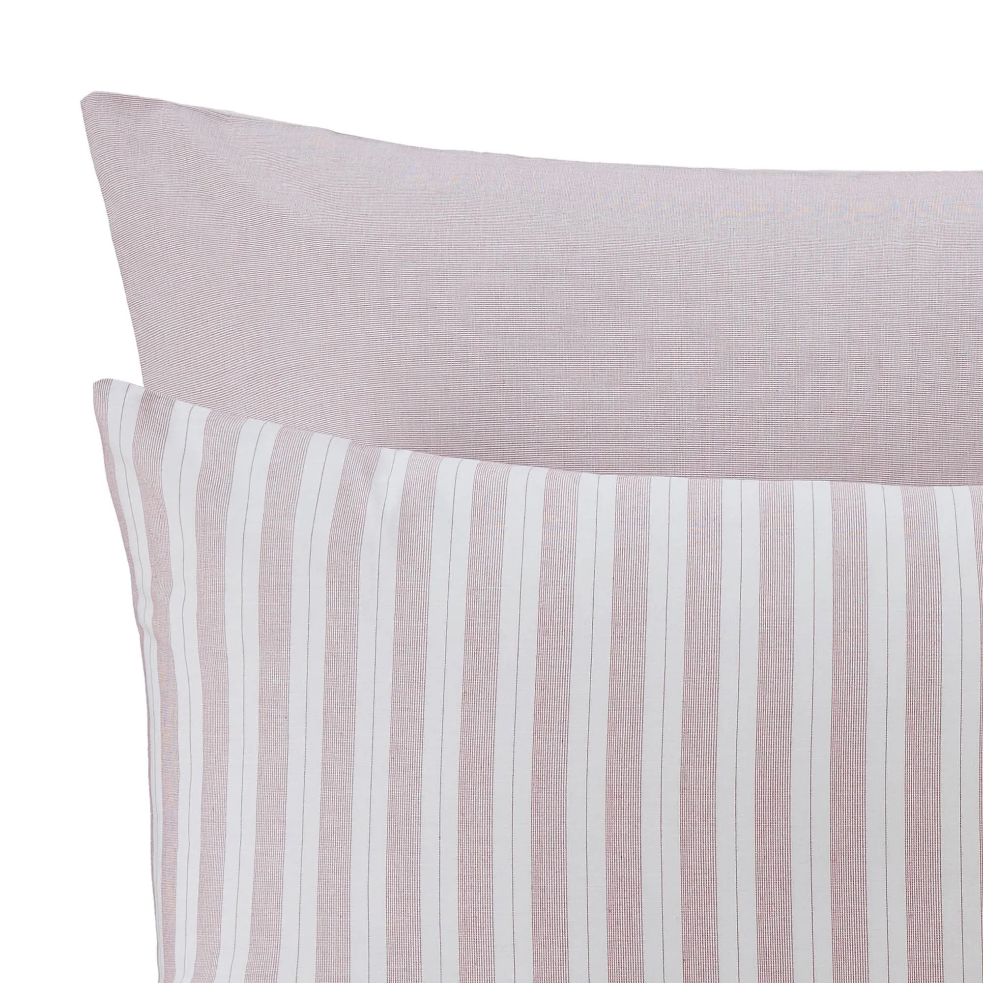 Izeda Pillowcase [Dark red/White]