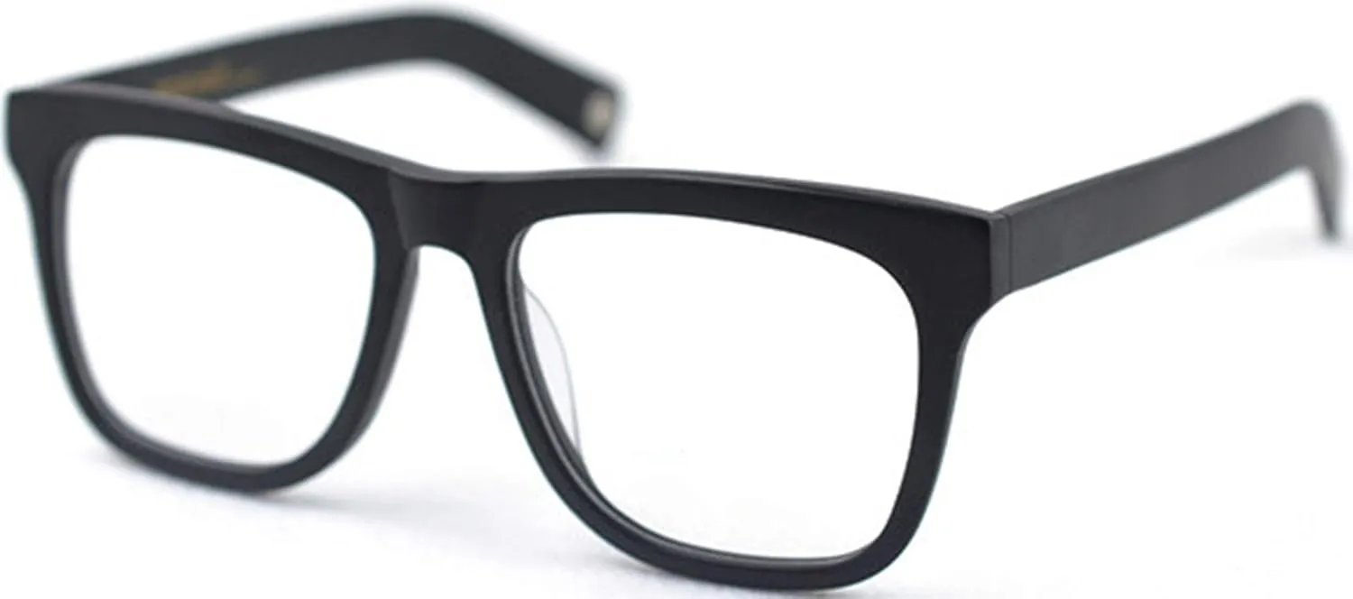 J&L Glasses Large Woodgrain Eyeglasses Frame Faux Wooden Unisex Glasses Frame9089