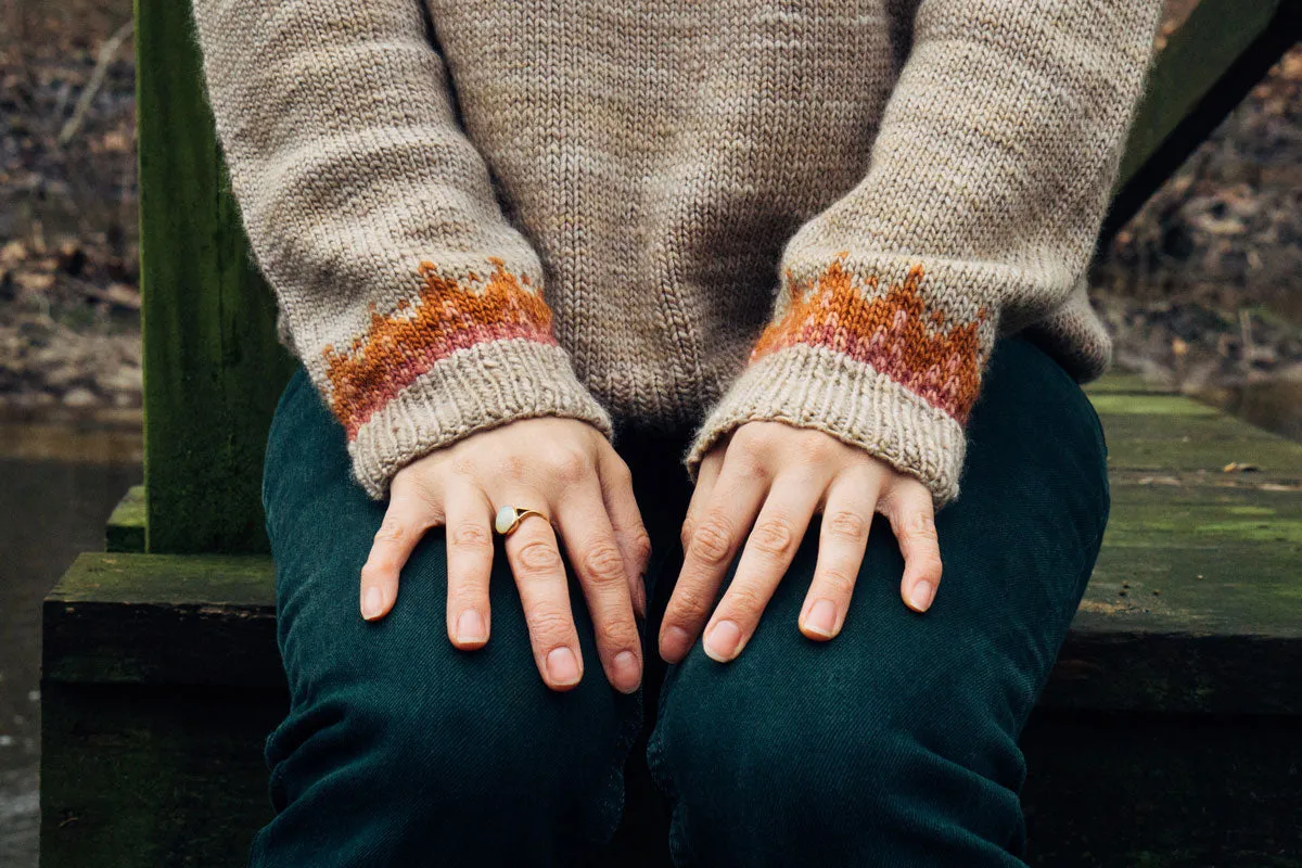 Manos del Uruguay Yesica Collection Patterns - Yesica Fairisle Pullover - PDF Download