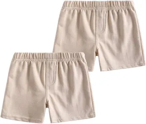 Monvecle Unisex Baby Multi Pieces Newborn to Toddler Cotton Long Pants Shorts Gift Sets