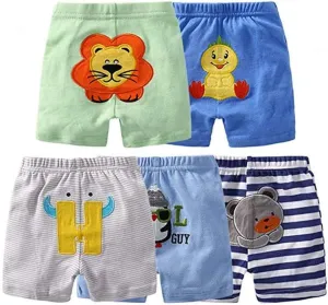 Monvecle Unisex Baby Multi Pieces Newborn to Toddler Cotton Long Pants Shorts Gift Sets