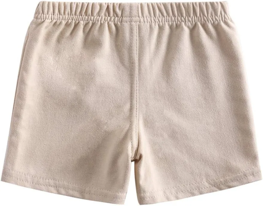 Monvecle Unisex Baby Multi Pieces Newborn to Toddler Cotton Long Pants Shorts Gift Sets