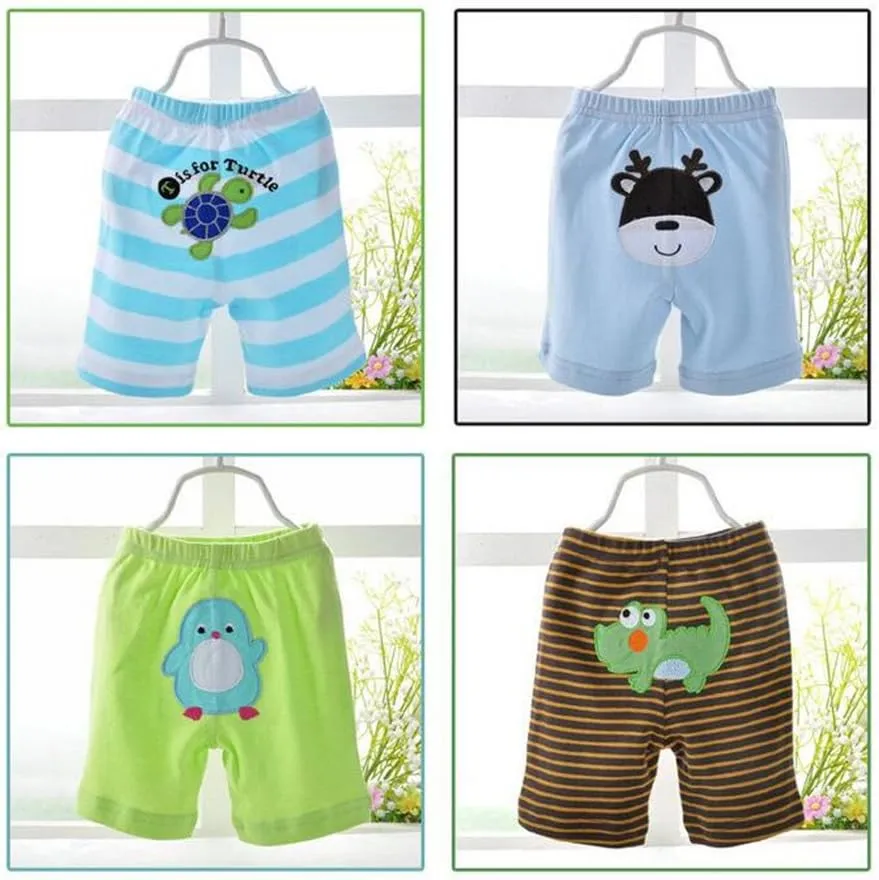 Monvecle Unisex Baby Multi Pieces Newborn to Toddler Cotton Long Pants Shorts Gift Sets