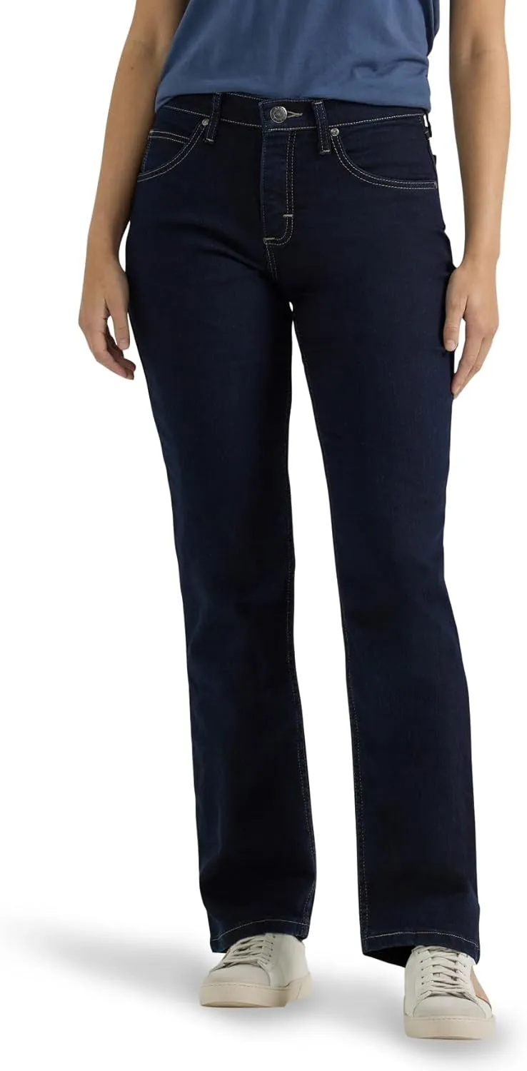 Riders by Lee Indigo womens Classic Fit Straight Leg Jean