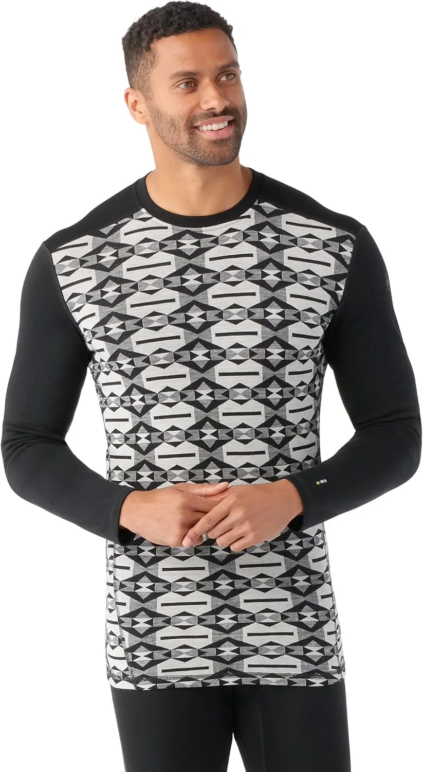 Smartwool Men's Classic Thermal Merino Wool Base Layer Crew (Slim Fit)