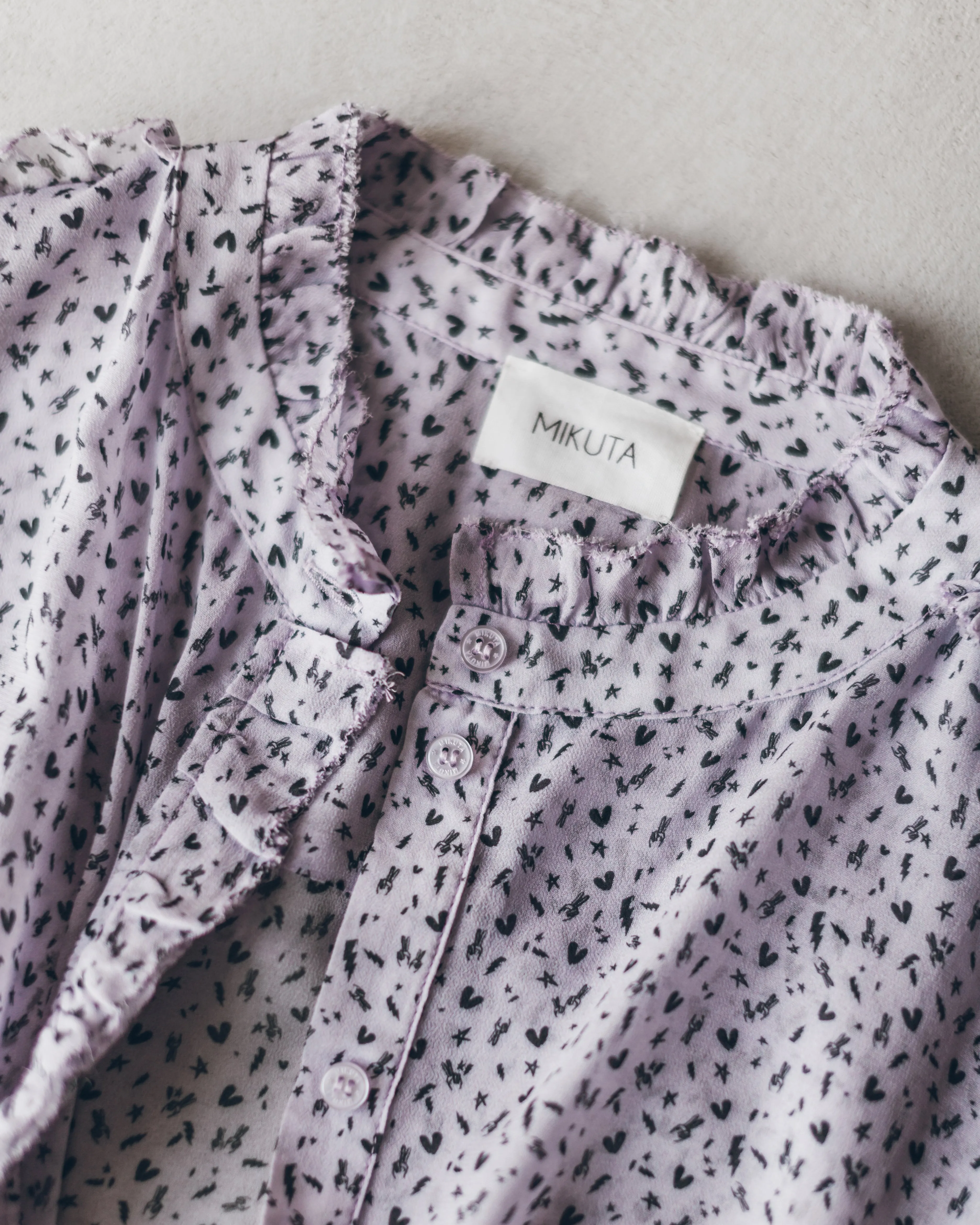 The Purple Flowy Blouse