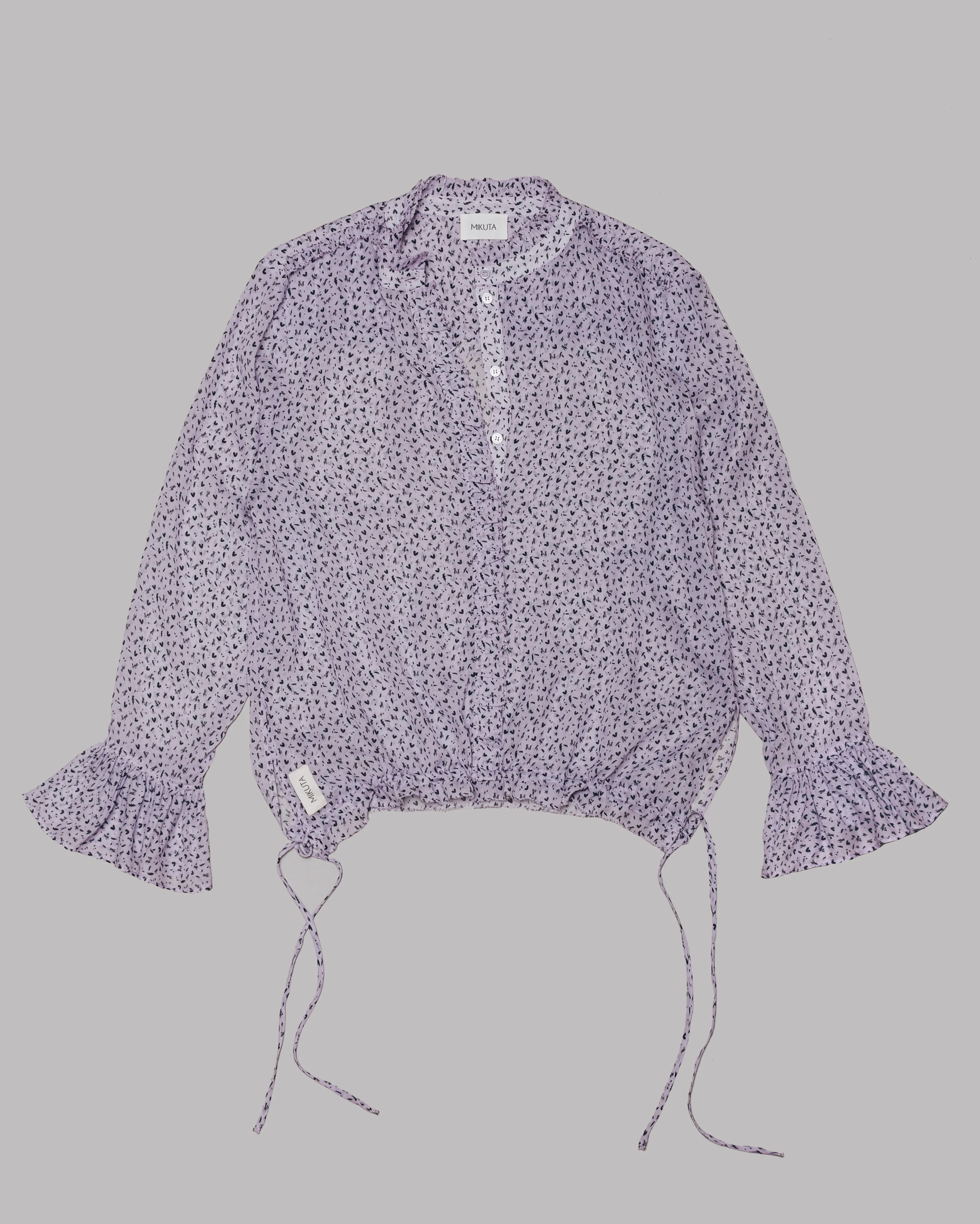 The Purple Flowy Blouse