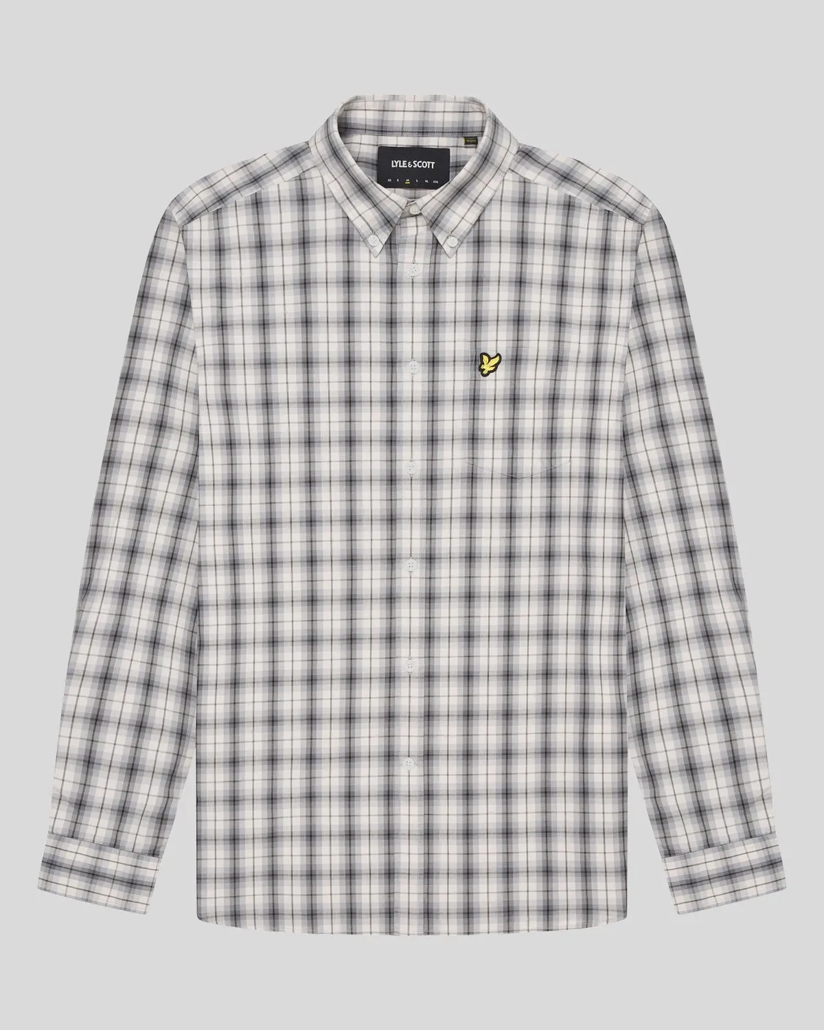 Washed Check Poplin Shirt