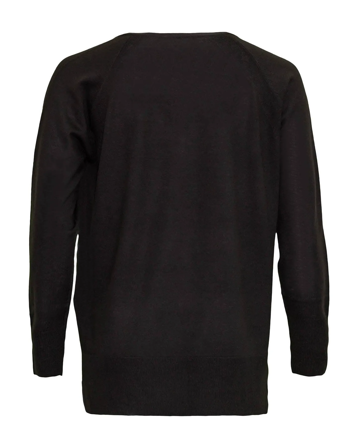 Wool Blend V-Neck Pullover
