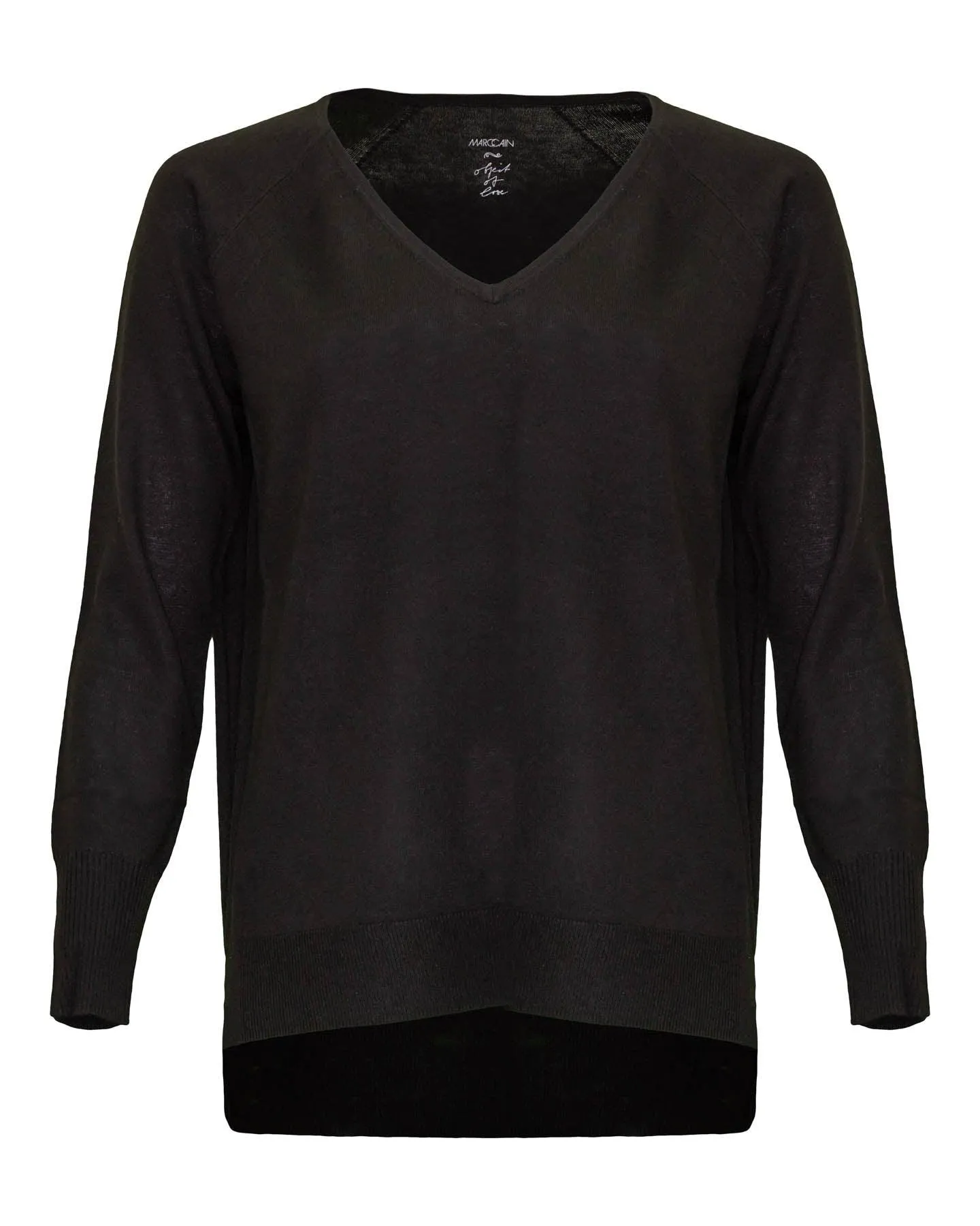 Wool Blend V-Neck Pullover